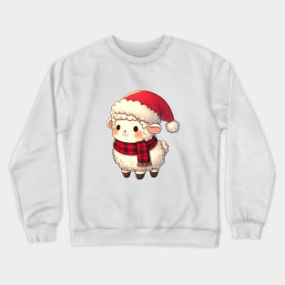 Cute Christmas Sheep Crewneck Sweatshirt